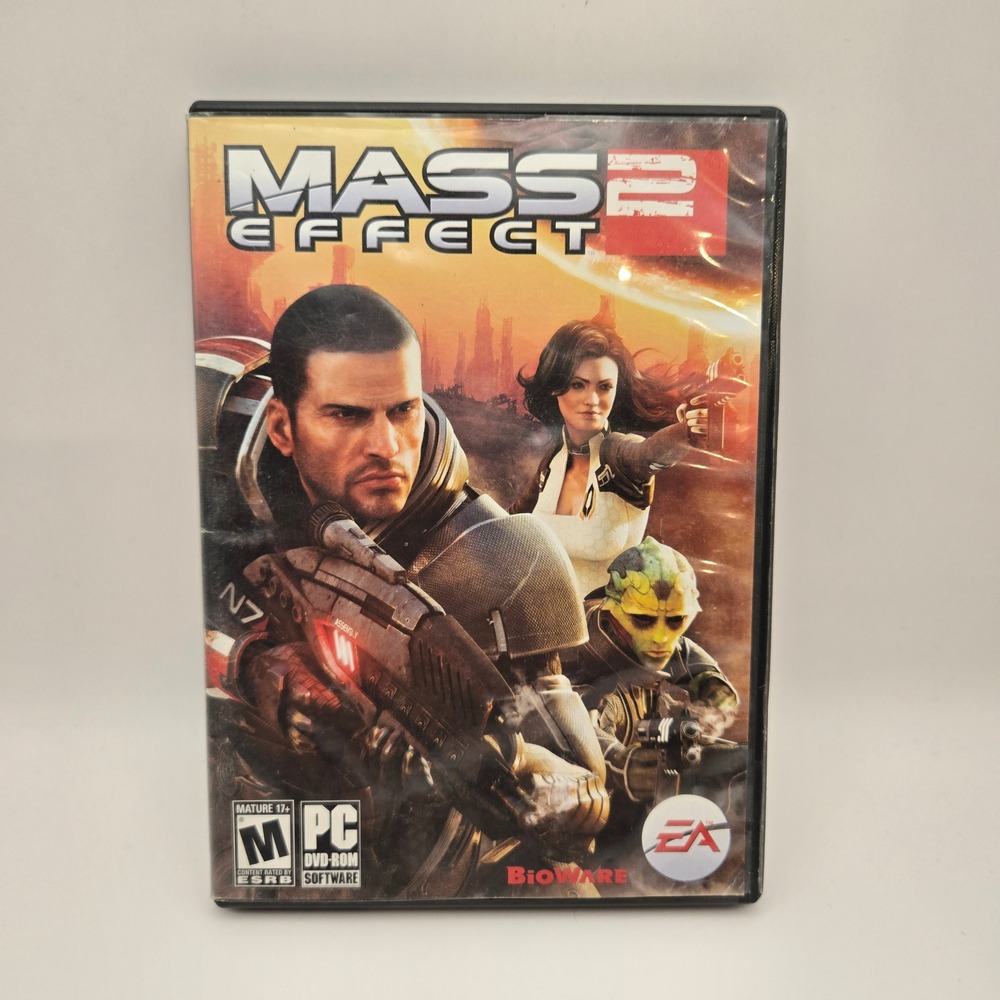 Electronic Mass Effect 2 PC Video Game Mature Sci-Fi RPG BioWare 2-Disc 2010